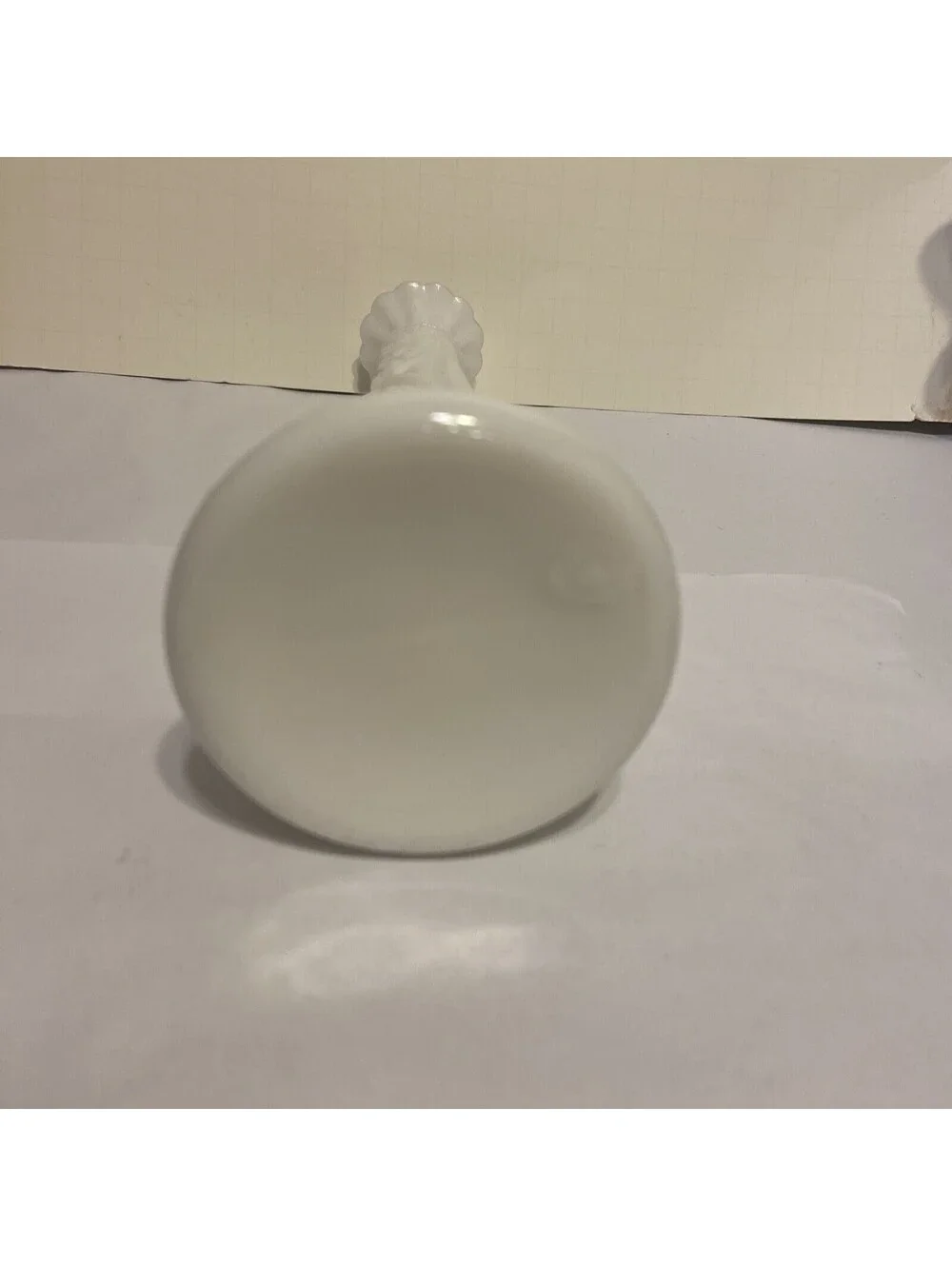 vintage white milk glass bud vase Wedding Vases.